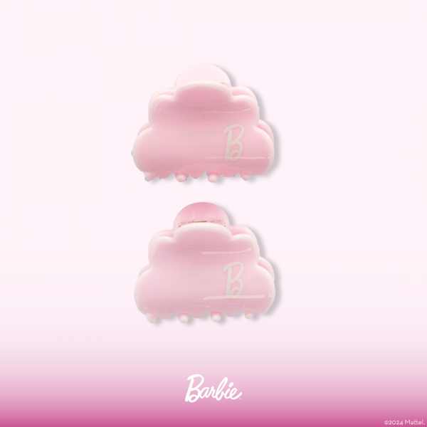 LOT DE 2 MINI PINCES NUAGES BARBIE